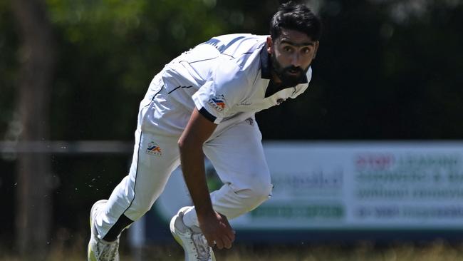 Aziz Ullah in action for Haig Fawnker. Picture: Andy Brownbill