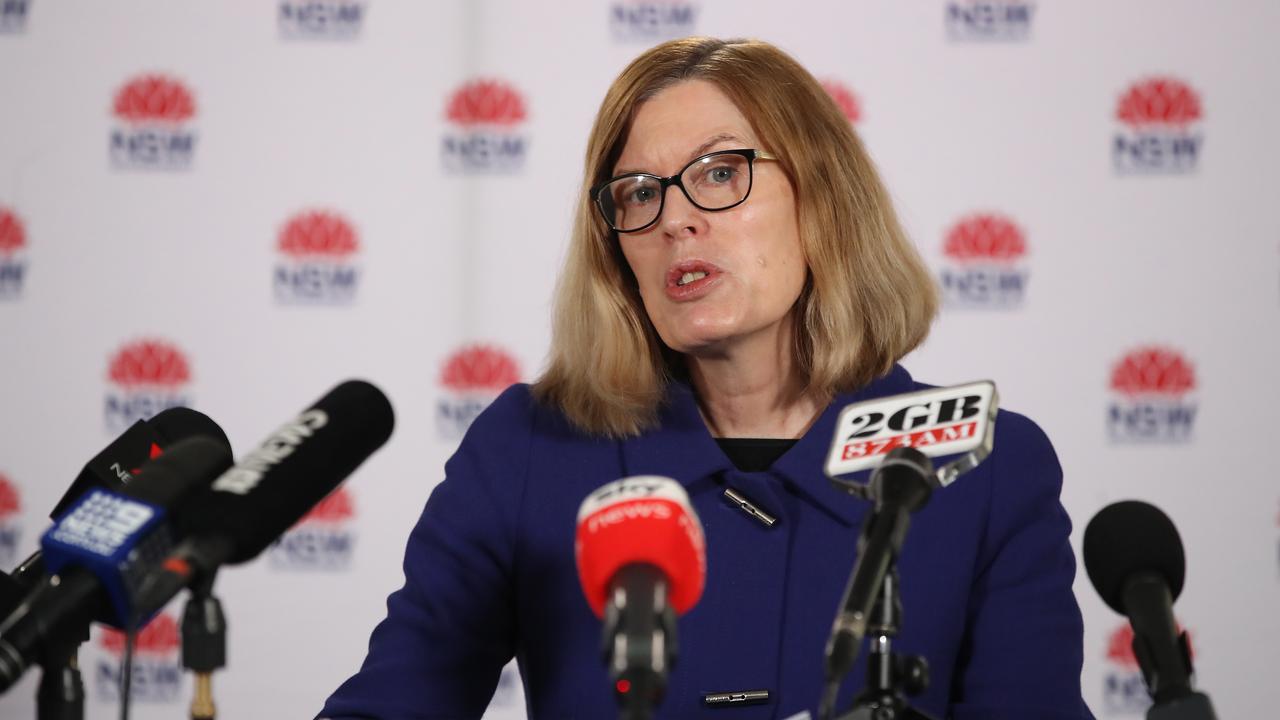 NSW chief health officer Dr Kerry Chant says there were 3338 cases as of 8pm Wednesday. Picture: NCA NewsWire/David Swift