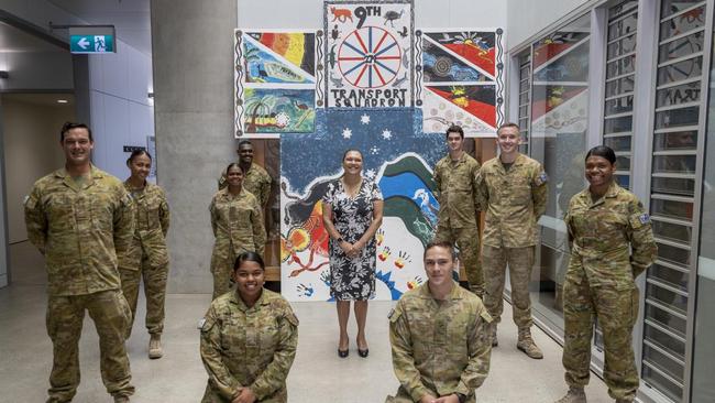 Australian Army appointed Indigenous Elder Aunty Lorraine Hatton visited Townsville as part of combined NAIDOC, Reconciliation, Remembrance Day celebrations.