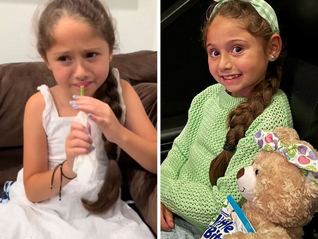 Reason Californian girl, eight, is going viral over food video