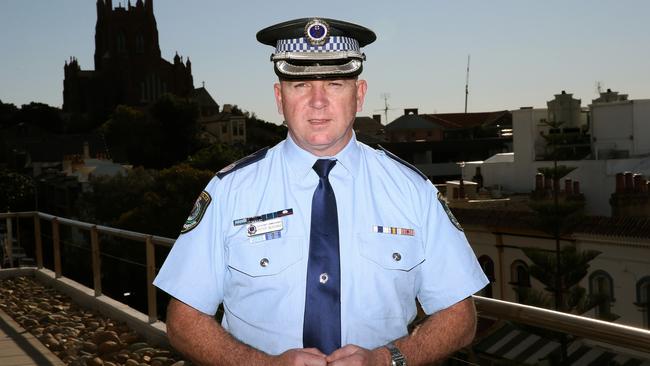 Assistant Commissioner Peter McKenna at Newcastle Police Station. Picture by Peter Lorimer.