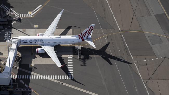 Virgin Australia is set to be bought out by American investment giant Bain Capital. Picture: Ryan Pierse