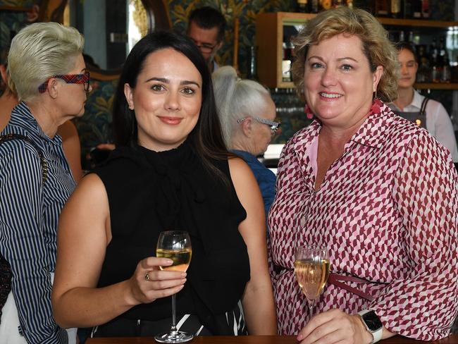 Rebecca Moore and Michelle Rennick at the International Women's Day event at Bridgewater. Picture: Shae Beplate.