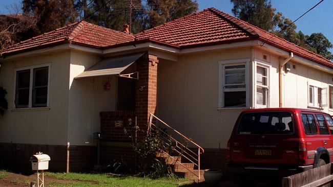 The “White-Box” Bankstown home in which Paul Keating grew up. Picture: File