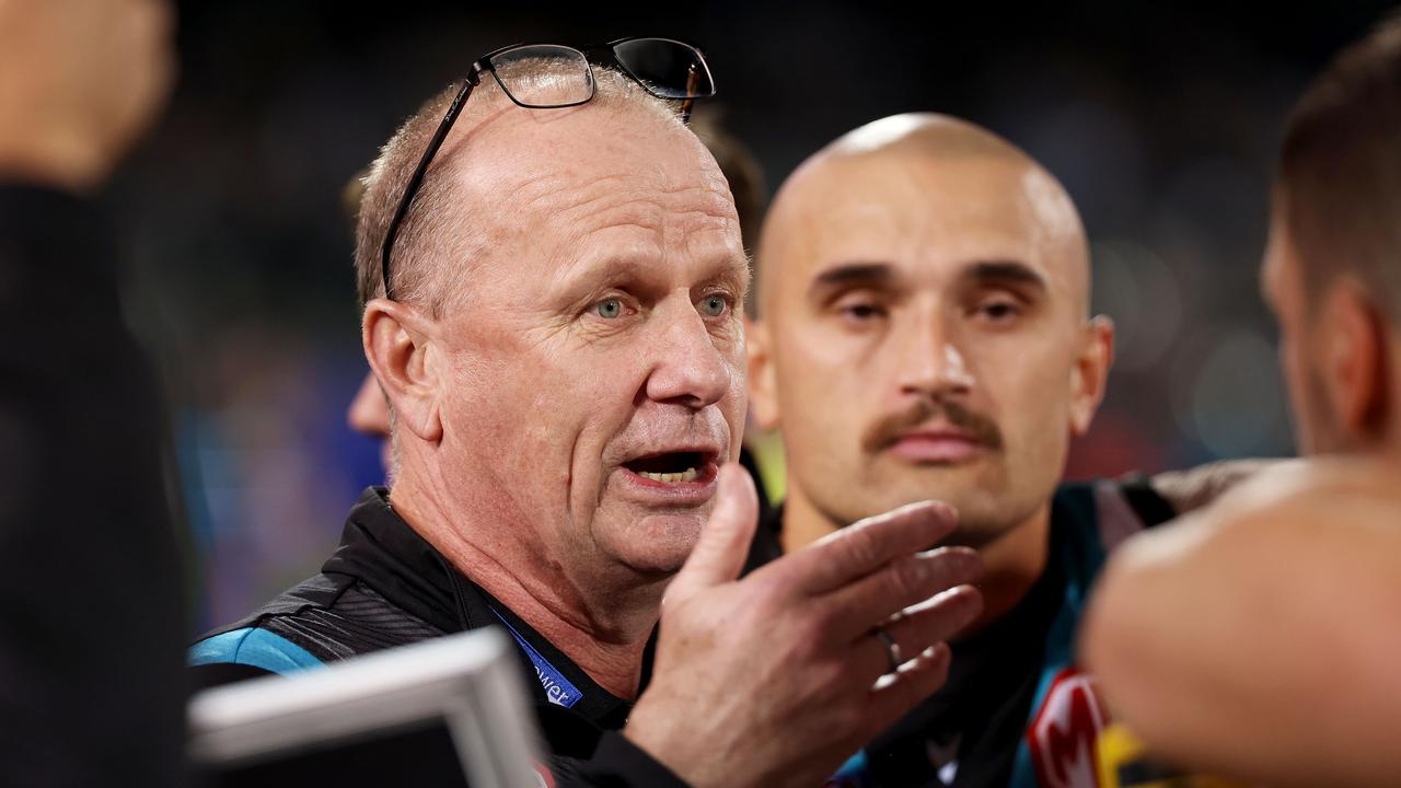 Hinkley and the Power are finally in the winners circle (Photo by James Elsby/AFL Photos via Getty Images)