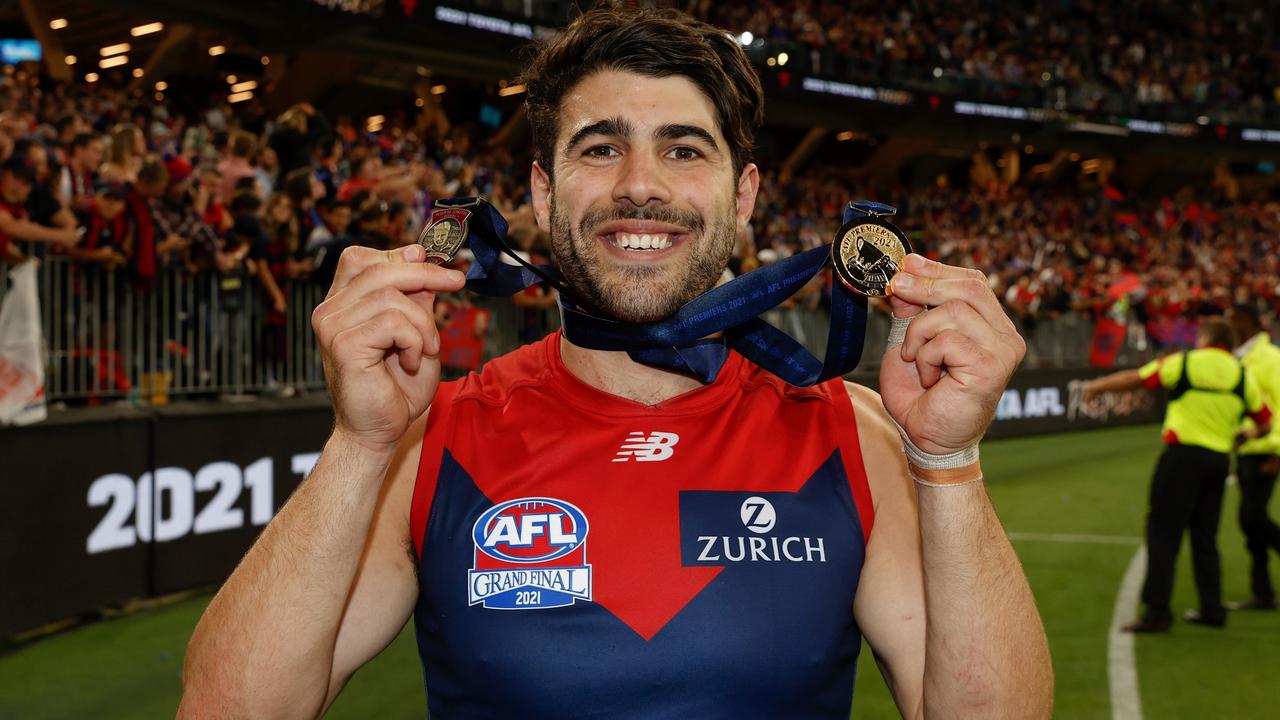 Petracca wants Melbourne to return to its 2021 glory. Picture: Michael Willson/AFL Photos via Getty Images