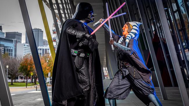 Thousands of cosplayers and gaming fans took an adventure to the Melbourne Comic Con on the King’s Birthday long weekend. View the gallery of 250 pictures. Picture: Jake Nowakowski