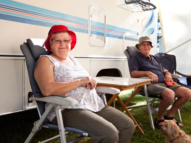 Generic photo of a retired senior couple. Picture: iStockpension / pensioner / superannuation / grey nomad