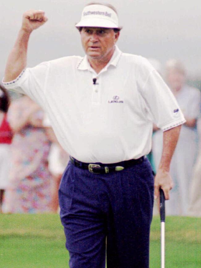 1976 US Masters winner and golfing legend Raymond Floyd in 1997.