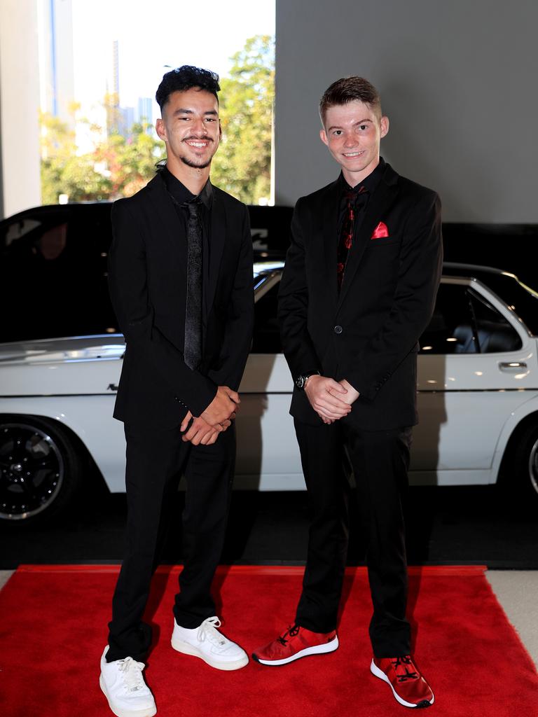 20th November 2020, - Phenom Opai and Braydon Jackson - Upper Coomera State High formal held at Mantra on View Surfers paradise, Gold Coast. Photo: Scott Powick Newscorp