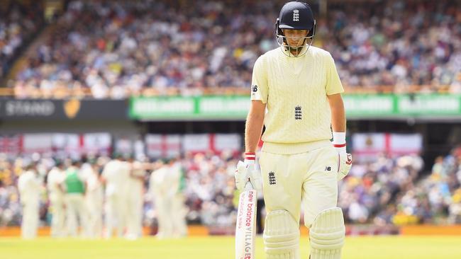 England’s media have attacked their captain for his miserable series with the bat in the Ashes.