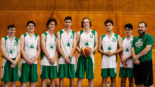 GABA president Justin Brown (far right) says the council’s court fee hike is a crippling blow to the local basketball league.