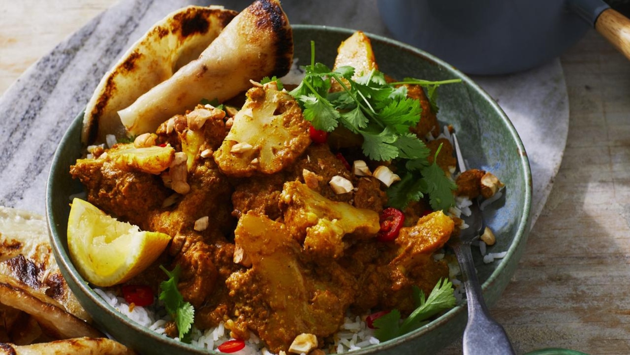 Yum: Alice Zaslavsky’s cauliflower korma. Photo: Guy Bailey