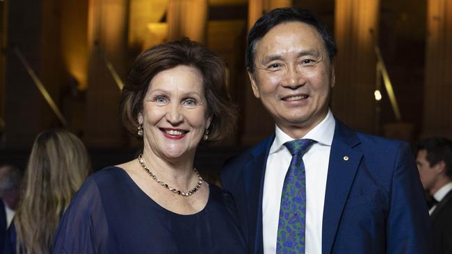 Mary Li and Li Cunxin. Picture: Richard Walker