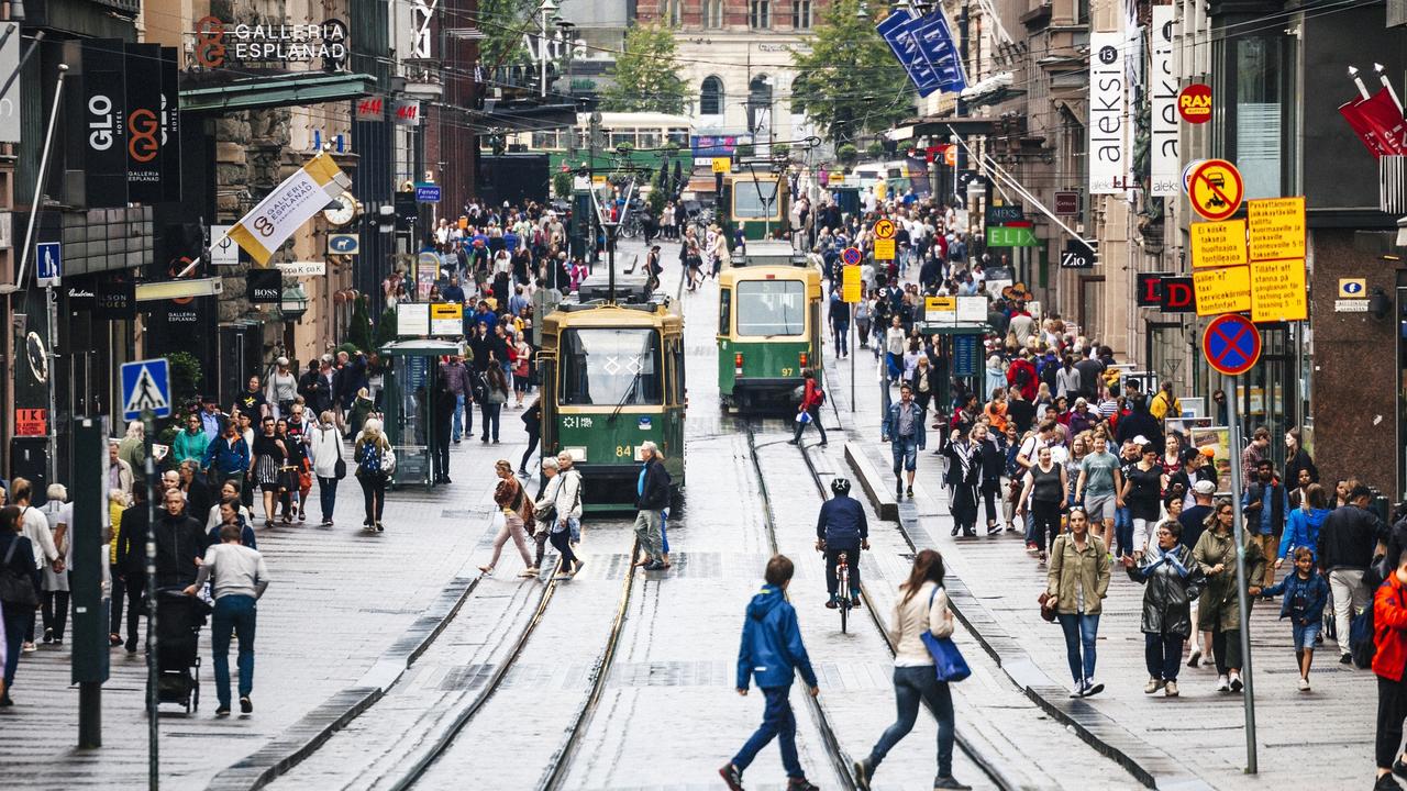 Finland is offering free trips to its capital city to celebrate another year of being the world’s happiest country. Picture:iStock