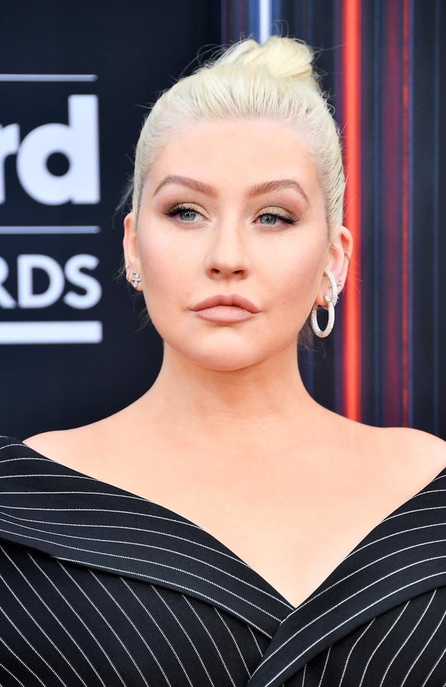 Christina Agui-lipjob - we mean Aguilera. Picture:Getty