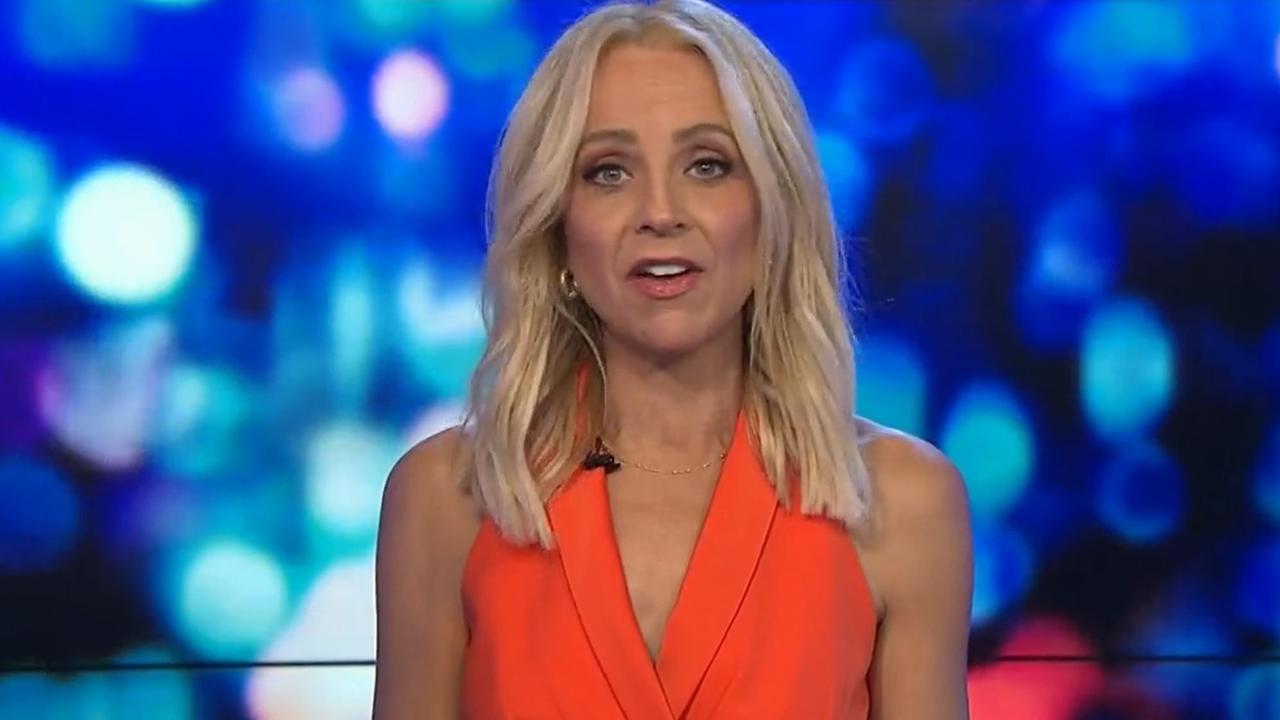 Carrie Bickmore resigned last month. Picture: Channel 10