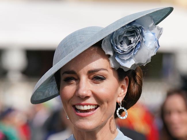 LONDON, ENGLAND - MAY 09: Catherine, Princess of Wales attends King Charles III's Coronation Garden Party at Buckingham Palace on May 9, 2023 in London, England. (Photo by Jonathan Brady - WPA Pool/Getty Images)