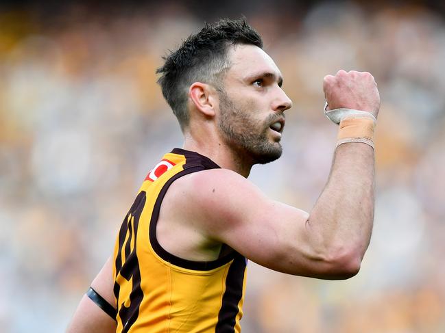 Jack Gunston wound back the clock on Sunday. Picture: Josh Chadwick/AFL Photos/via Getty Images.