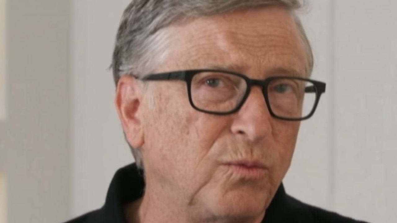 Bill Gates appears on ABC's 7.30 program.