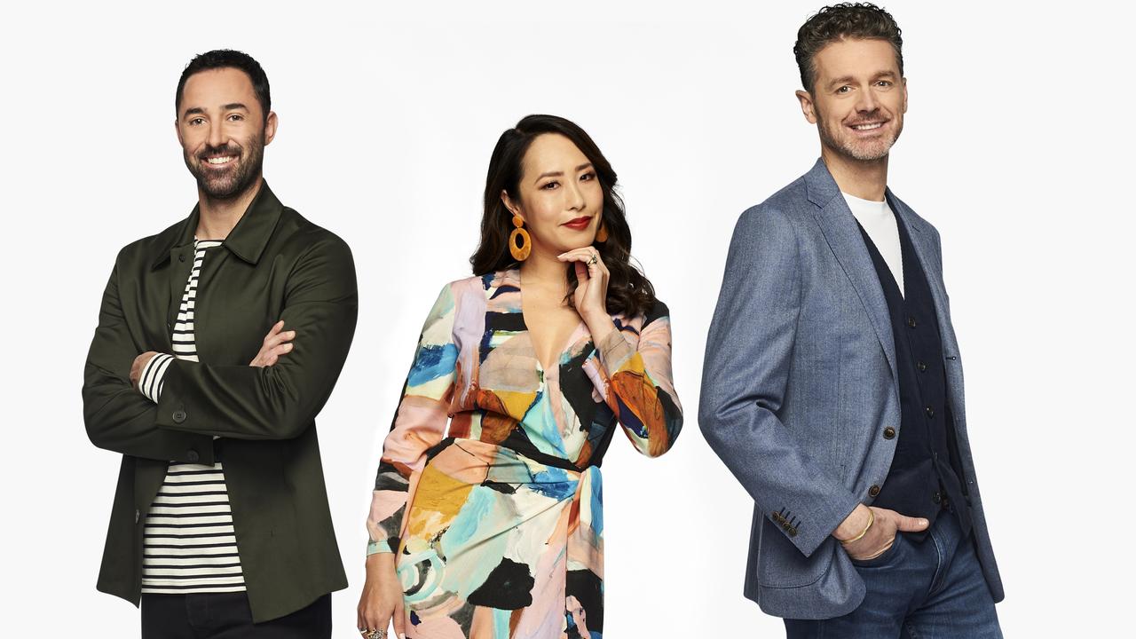 Junior MasterChef judges Andy Allen, Melissa Leong and Jock Zonfrillo. Picture: Channel 10