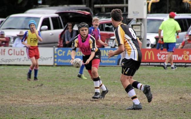 Braelan Marsh playing for Capricornia. Picture: CONTRIBUTED