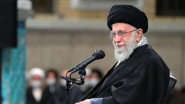 Iran's Supreme Leader Ayatollah Ali Khamenei. Picture: AFP