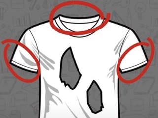 How many holes in this t-shirt?
