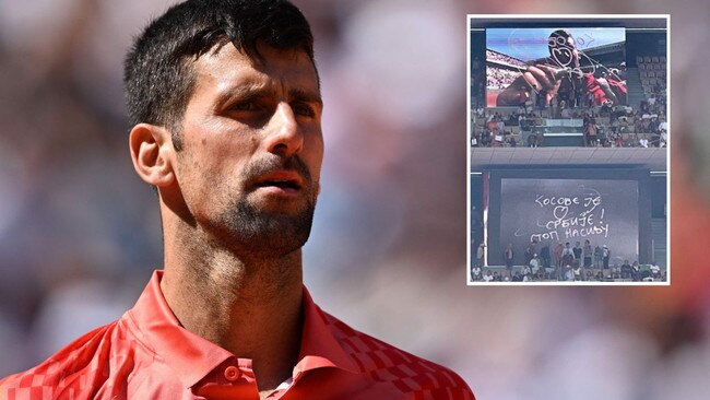 Novak Djokovic's eight word message