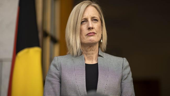 Labor Senator Katy Gallagher on Friday defended the Covid inquiry. Picture: NCA NewsWire / Gary Ramage