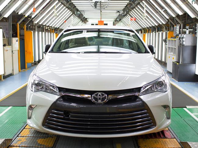 Toyota Camry factory in Altona (2016). Picture: Supplied.