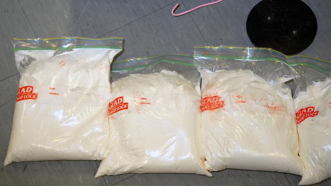 Heroin and methamphetamine were discovered by the Australian Federal Police during a raid on a person allegedly connected to the “Asian El Chapo”, Tse Chi Lop. Picture: File