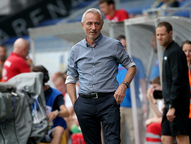 Socceroos coach Bert van Marwijk made the tough call to axe Karacic. Picture: Toby Zerna