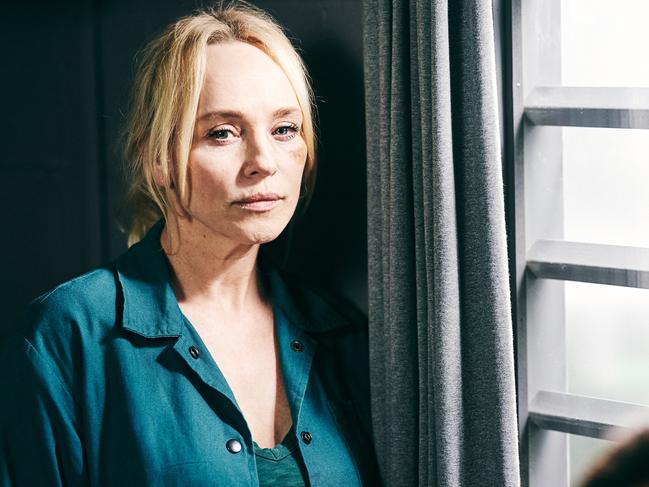 Susie Porter as Marie in the acclaimed prison drama, Wentworth.