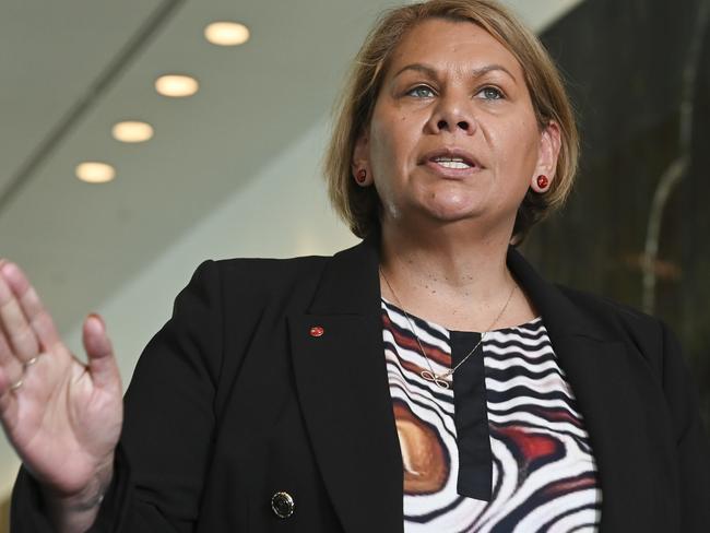 Dorinda Cox’s sadness brought untold joy to millions of Labor supporters. Picture: NewsWire/Martin Ollman