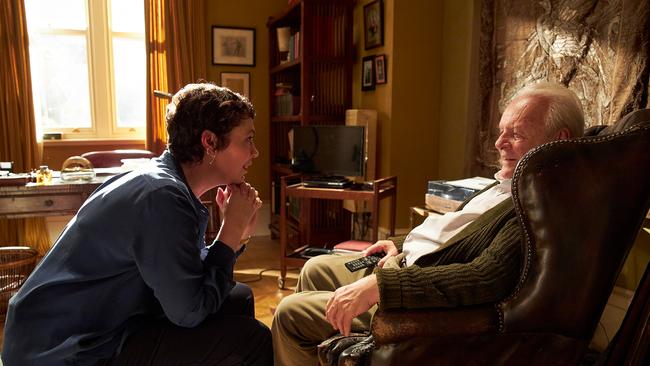 Olivia Colman and Anthony Hopkins in THE FATHER. Picture: Sean Gleason