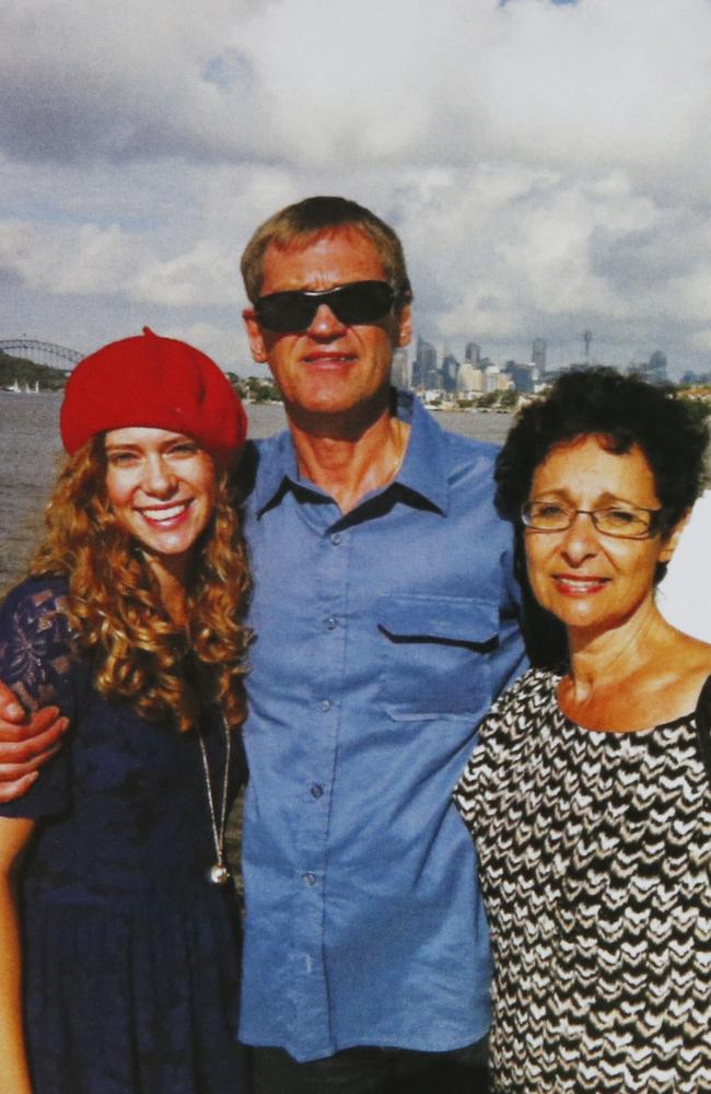 Lars, Vivian and Annabelle Falkholt also died in the crash. Picture: David Swift