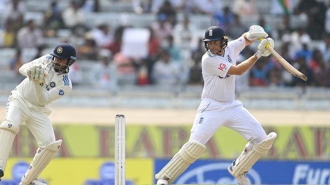 Root went back to basics on day one. (Photo by Gareth Copley/Getty Images)