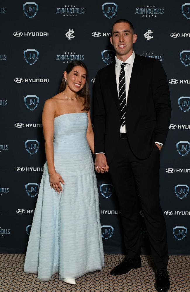 Isabel Kahan and Jacob Weitering. Picture: Josie Hayden