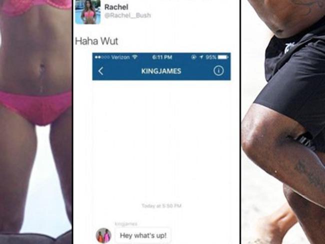 LeBron James and Rachel Bush Instagram NBA stars direct message scandal news.au — Australias leading news site