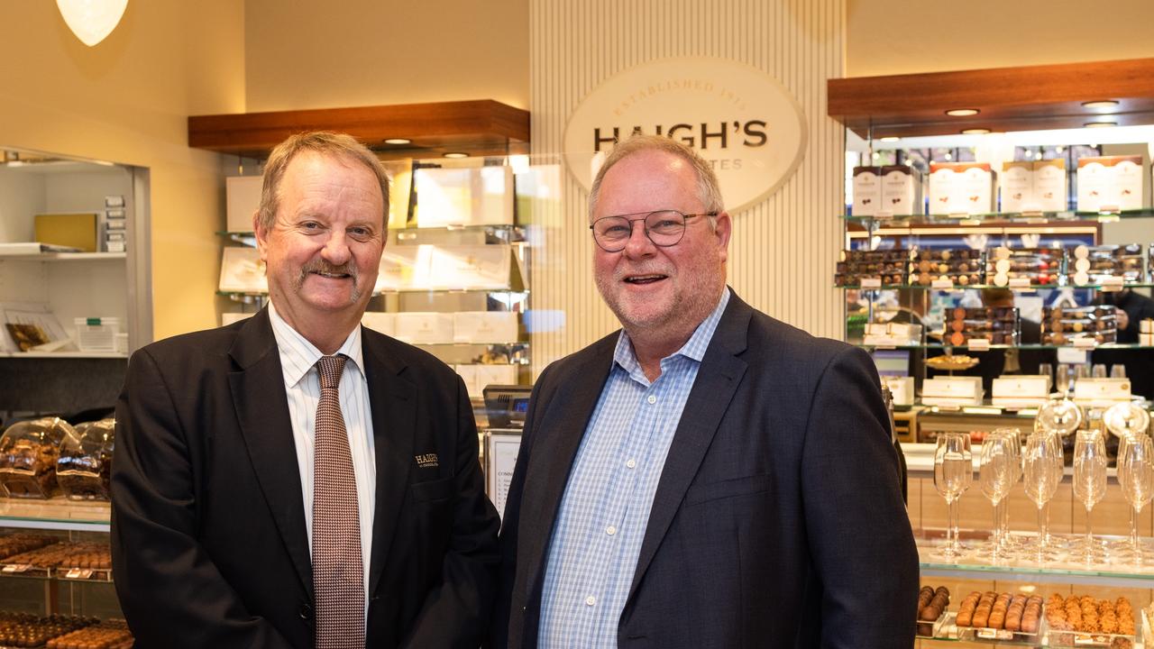 CEO Alister Haigh and Simon Haigh hampers are available online and in their premium stores. Picture: Matthew Kroker