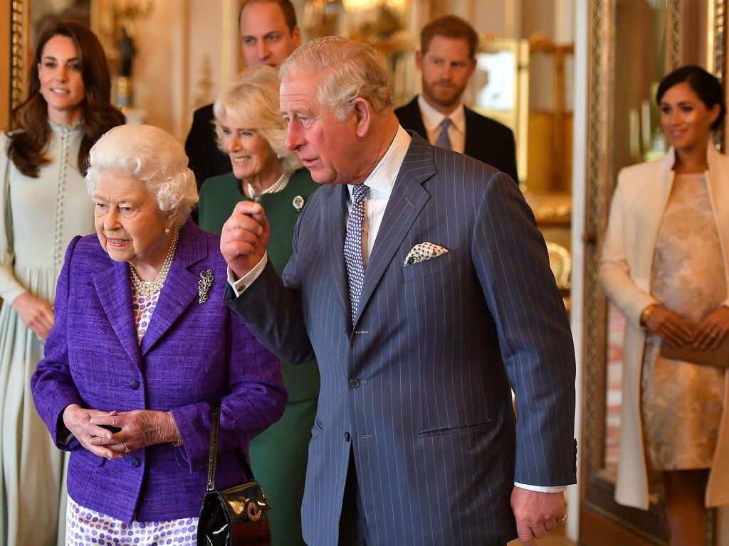 The royal family are rumoured to be bracing themselves for the Oprah airing. Picture: Dominic Lipinski/AFP