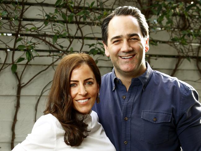 Radio Personality Michael "Wippa" Wipfli with wife Lisa Wipfli.   Picture: John Appleyard