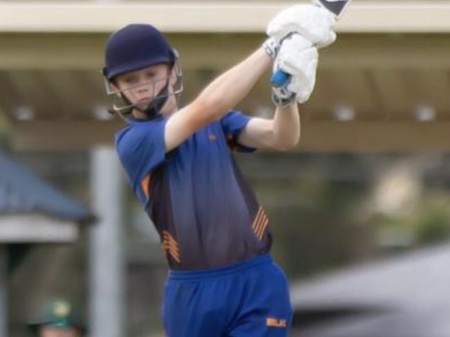 Whack - Sandgate-Redcliffe and St Patrick's batsman Steve Hogan.