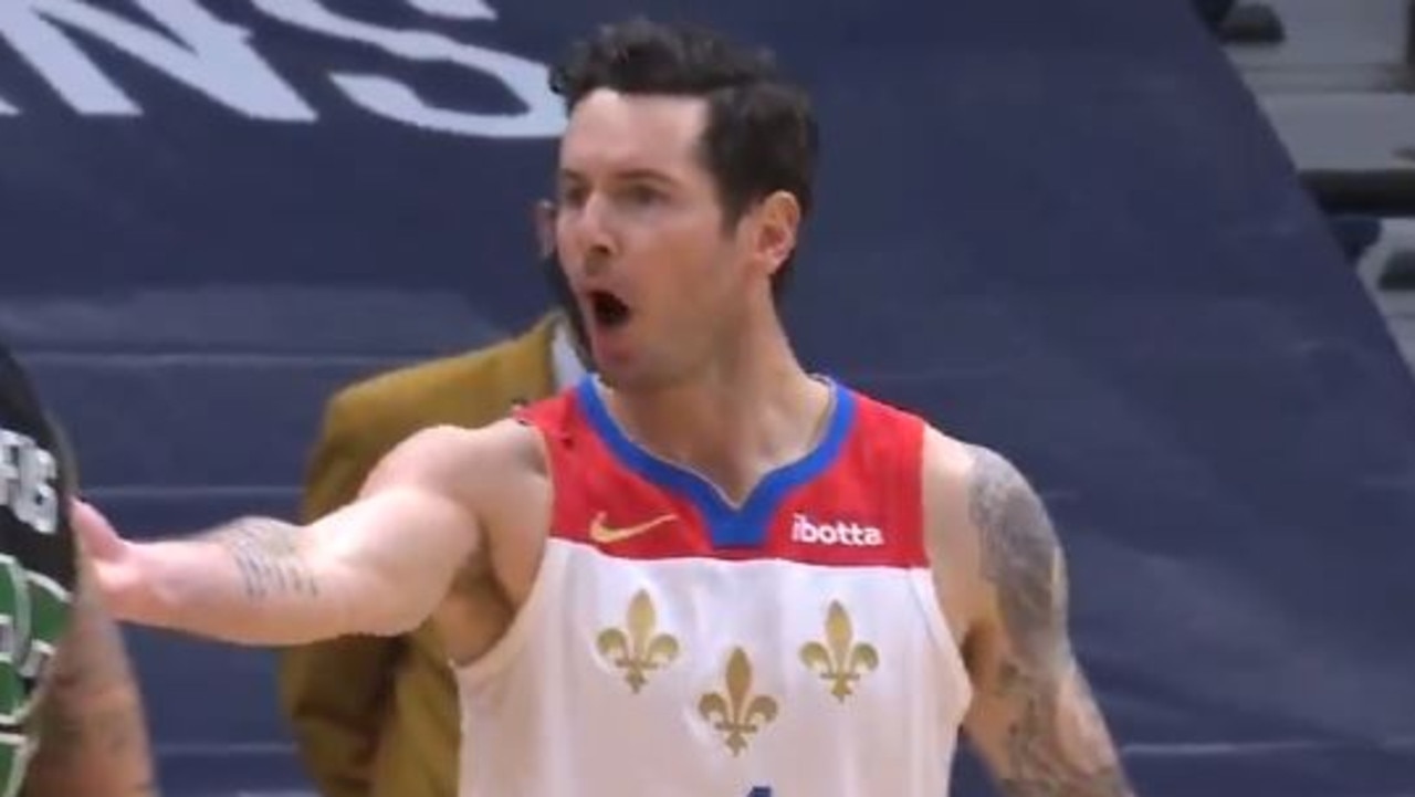 JJ Redick was not happy.