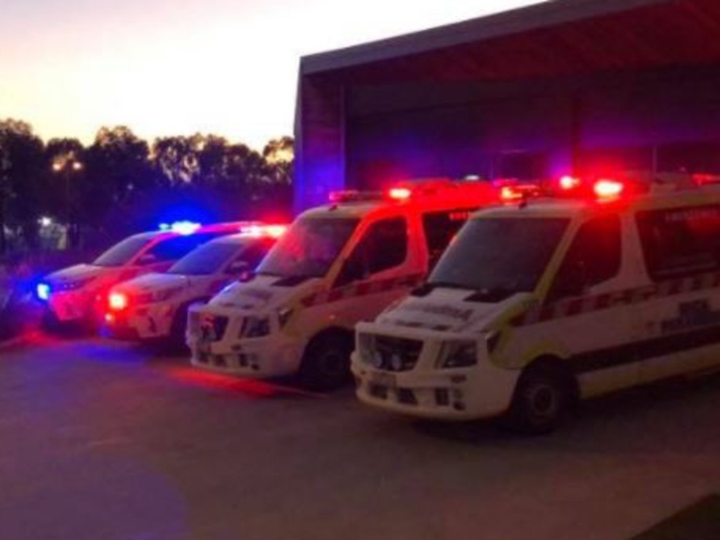 The pandemic continues to stretch resources. Picture: Twitter/Ambulance Victoria