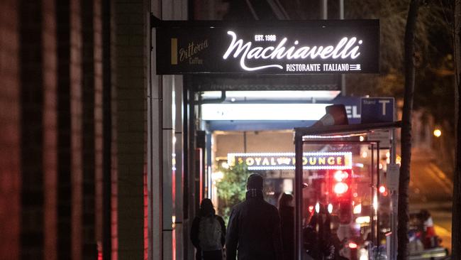 Machiavelli Restorante Italiano in Sydney’s CBD. Picture: James Gourley