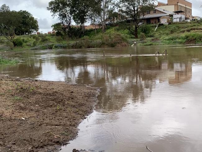 Wilson’s River at Lismore boat ramp. Picture: Catherine Piltz