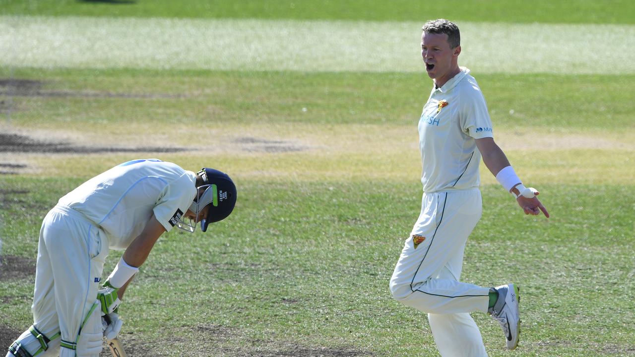 Sheffield Shield 2021 Nsw Blues Humbled By Tasmania Tigers Jackson Bird 7 18 Video Highlights