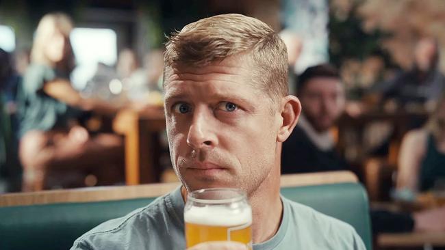 Surfing champ Mick Fanning stars in a beer commercial for Gold Coast boutique brewery Balter. Photo: Supplied.